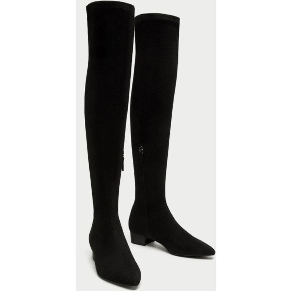 Zara over the boots